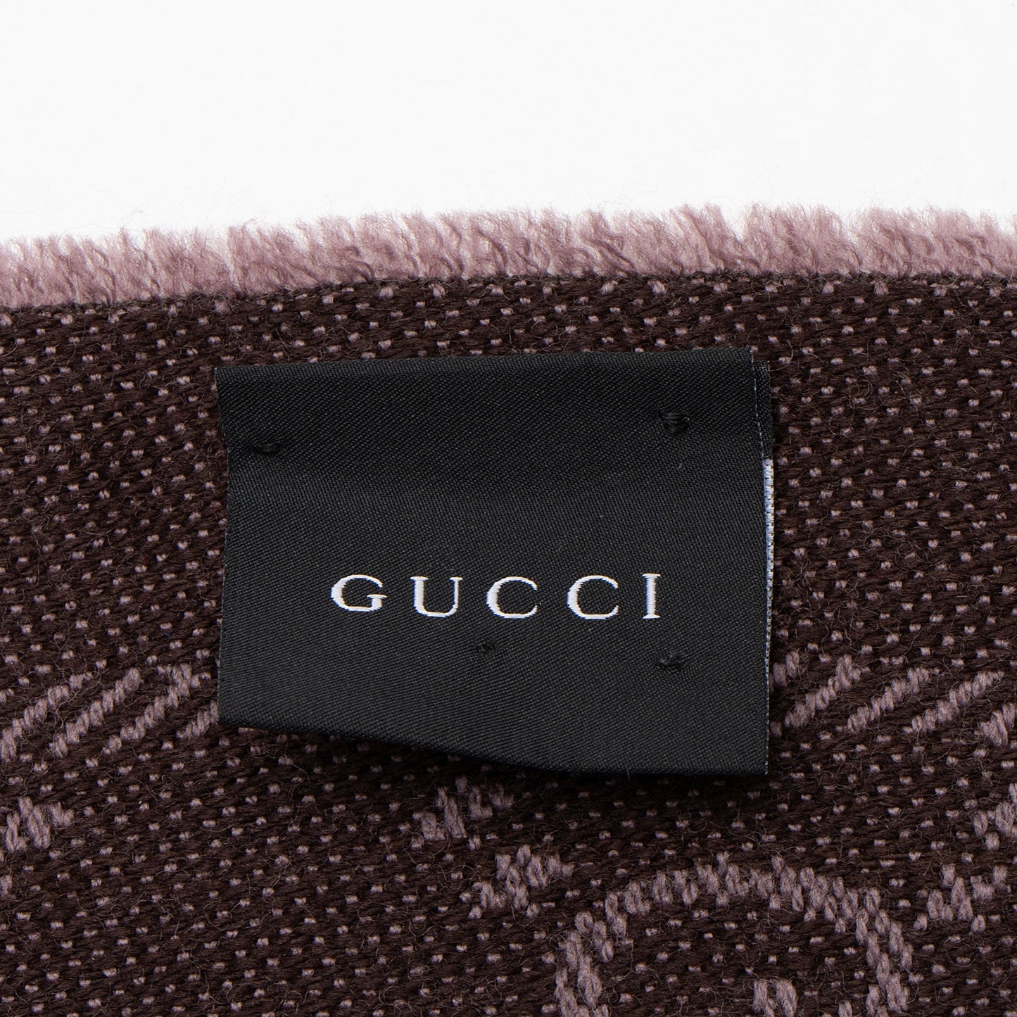Gucci Wool GG Reversible Scarf