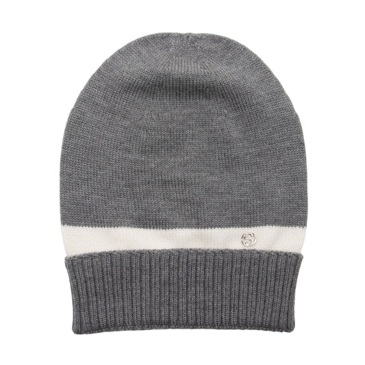 Gucci Wool Interlocking G Beanie - Size M