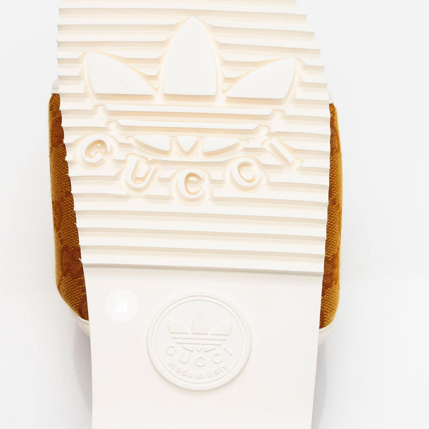 Gucci x Adidas GG Canvas Platform Slides - Size 9 / 39 (SHF-5hjFmv)