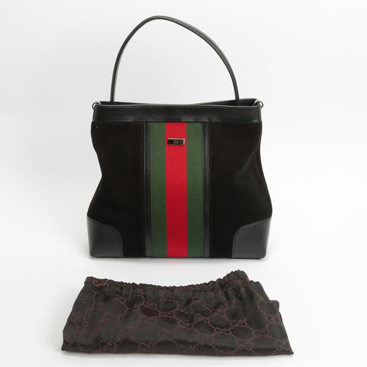 Luxury Gucci Vintage - Charlotte Handbag Black - OUTLET FINAL SALE