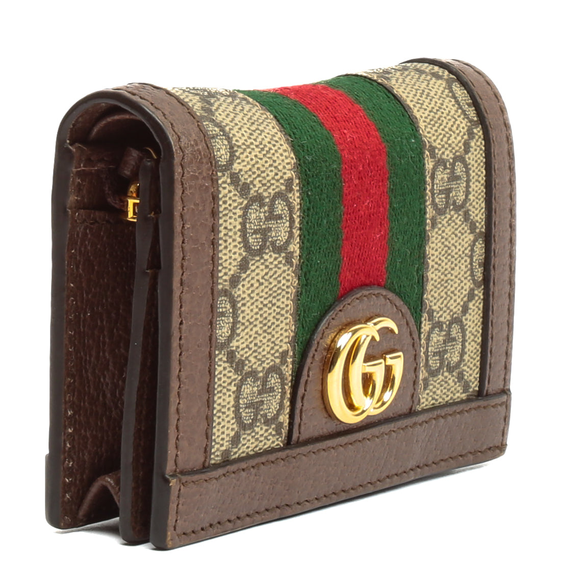 Luxury Gucci Ophidia GG Card Case Wallet