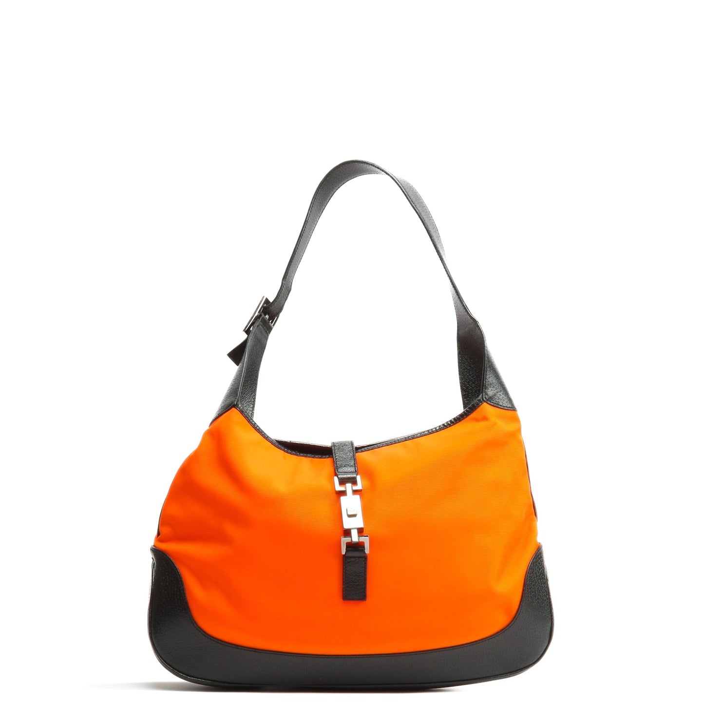 Luxury Gucci Vintage Jackie Hobo - Orange Nylon