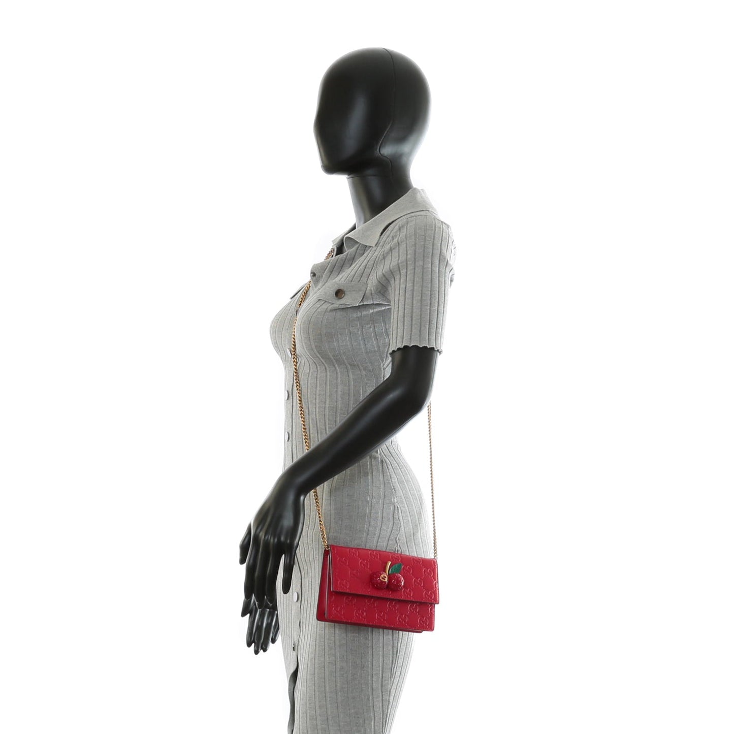 Luxury Gucci Guccissima Mini Cherry Bag