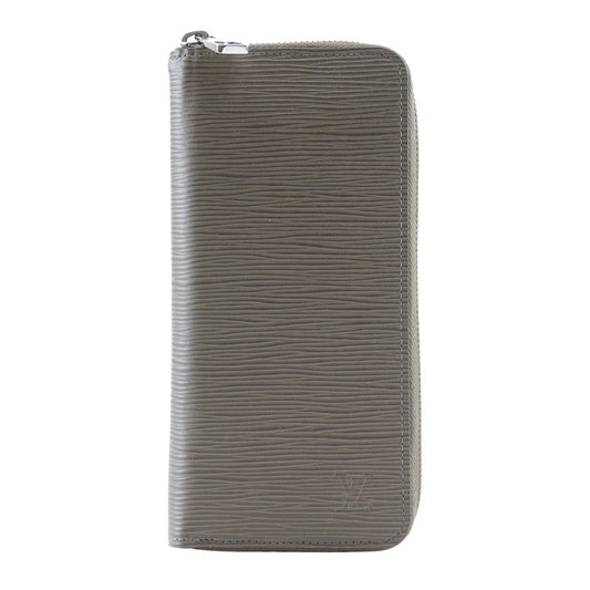 LOUIS VUITTON Long Wallet Purse M60967 Epi Leather Brown Vertical Zippy wallet