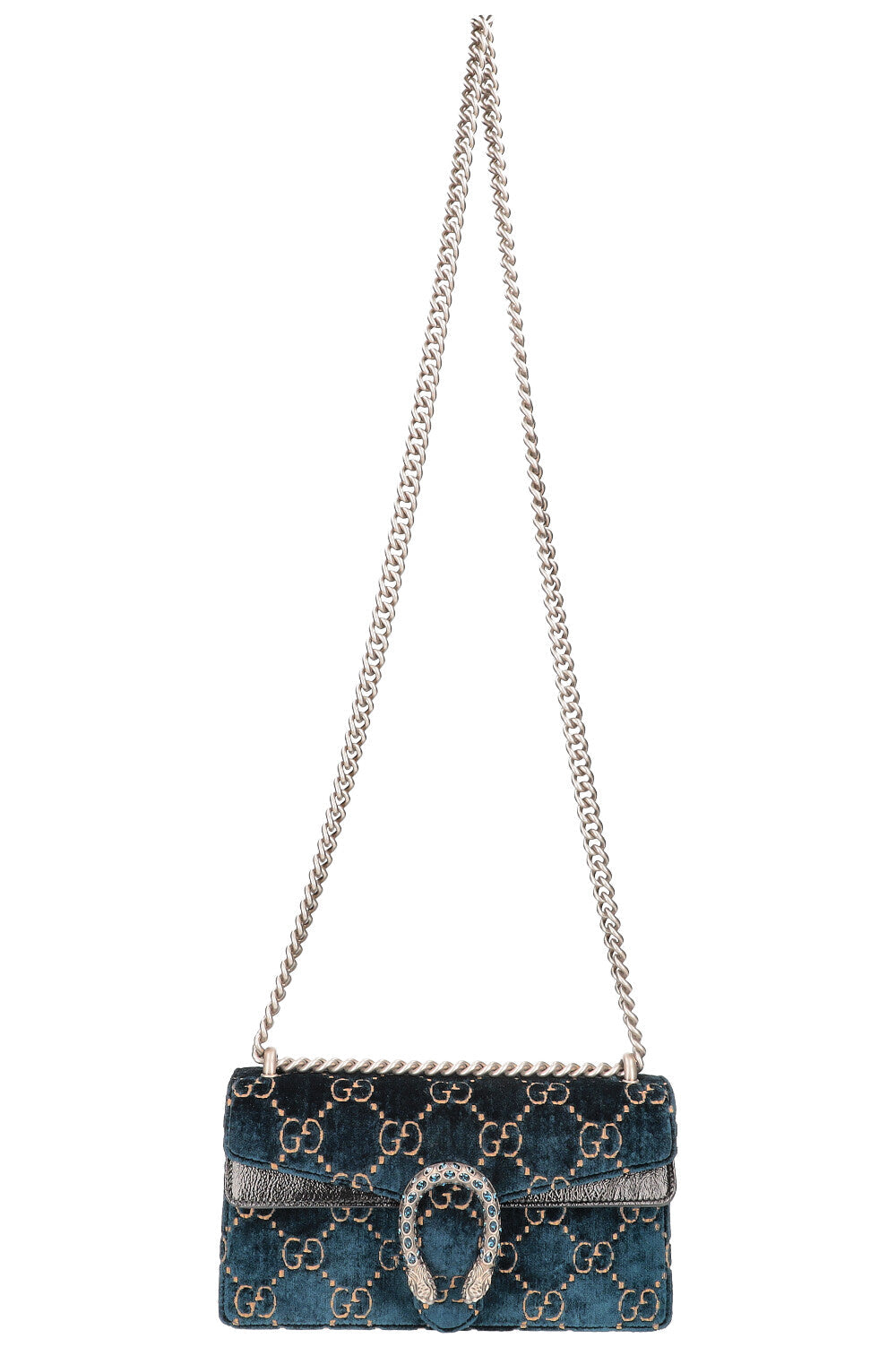 Luxury Gucci Trending 2025 Small Dionysus Bag Velvet Blue