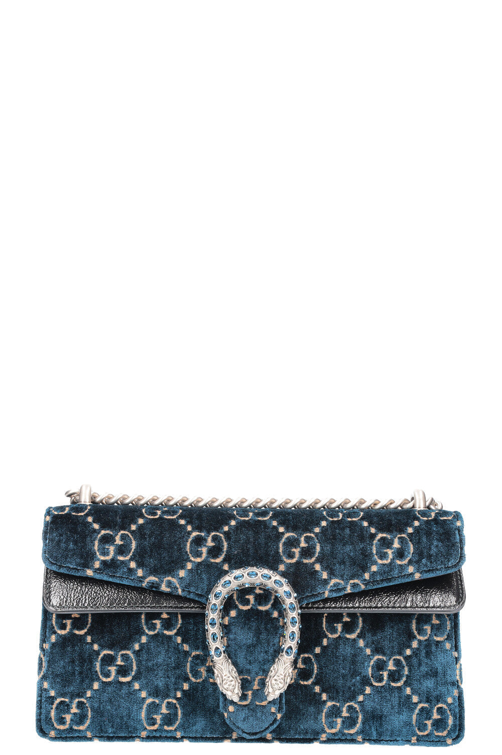 Luxury Gucci Trending 2025 Small Dionysus Bag Velvet Blue
