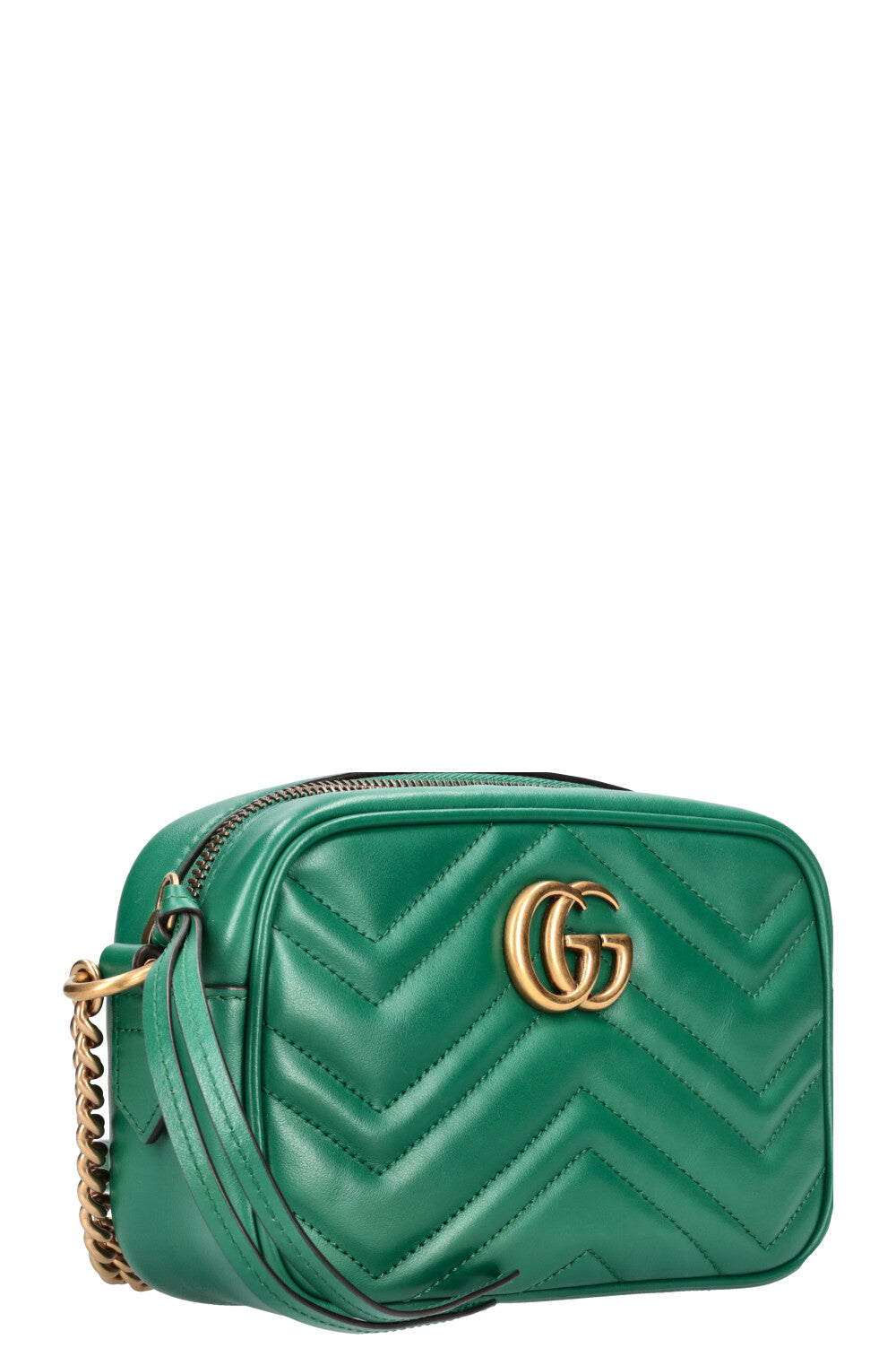 Luxury Gucci Trending 2025 Marmont Small Camera Bag Green