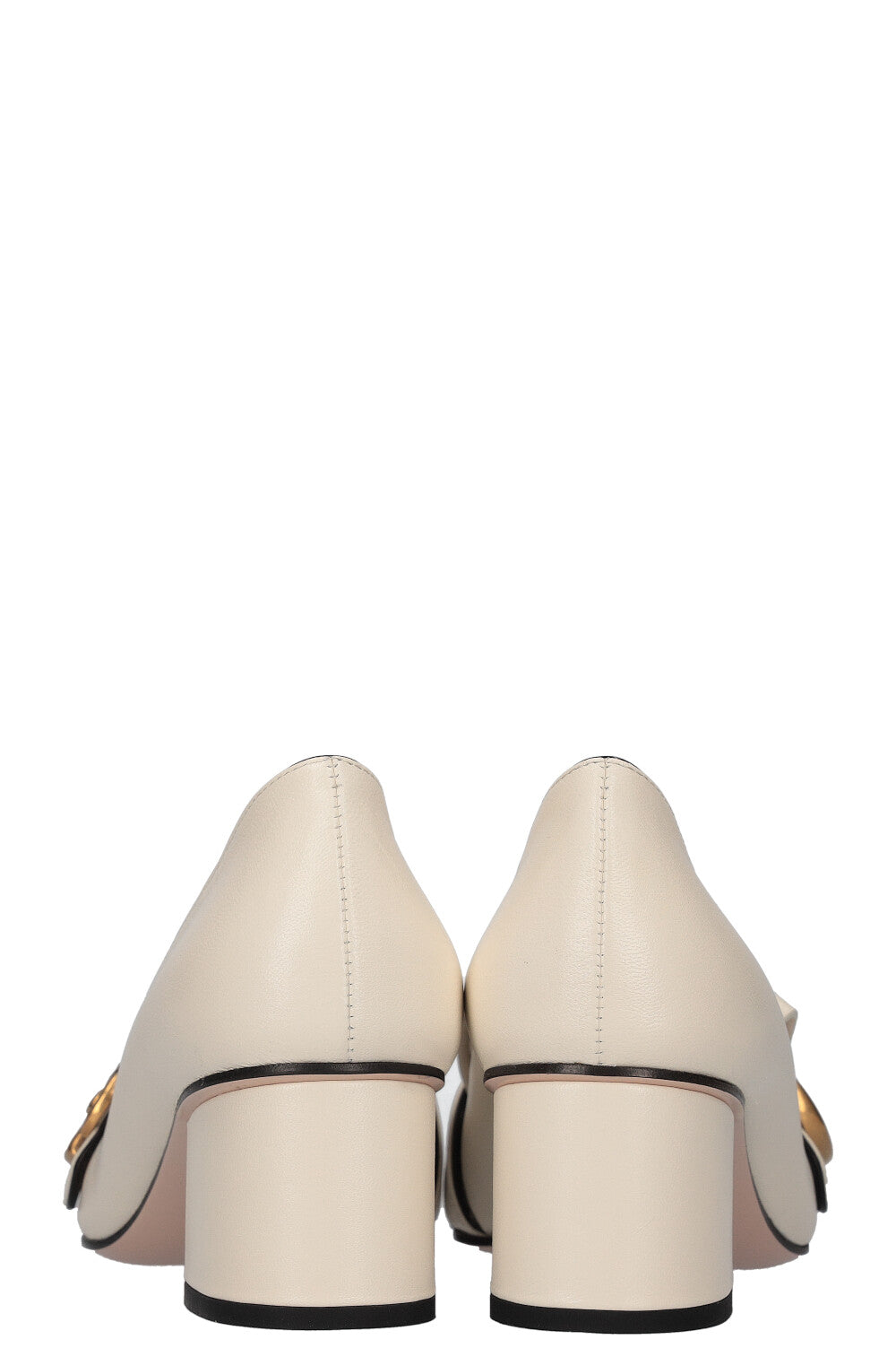 Luxury Gucci Trending 2025 Marmont Heels Mystic White