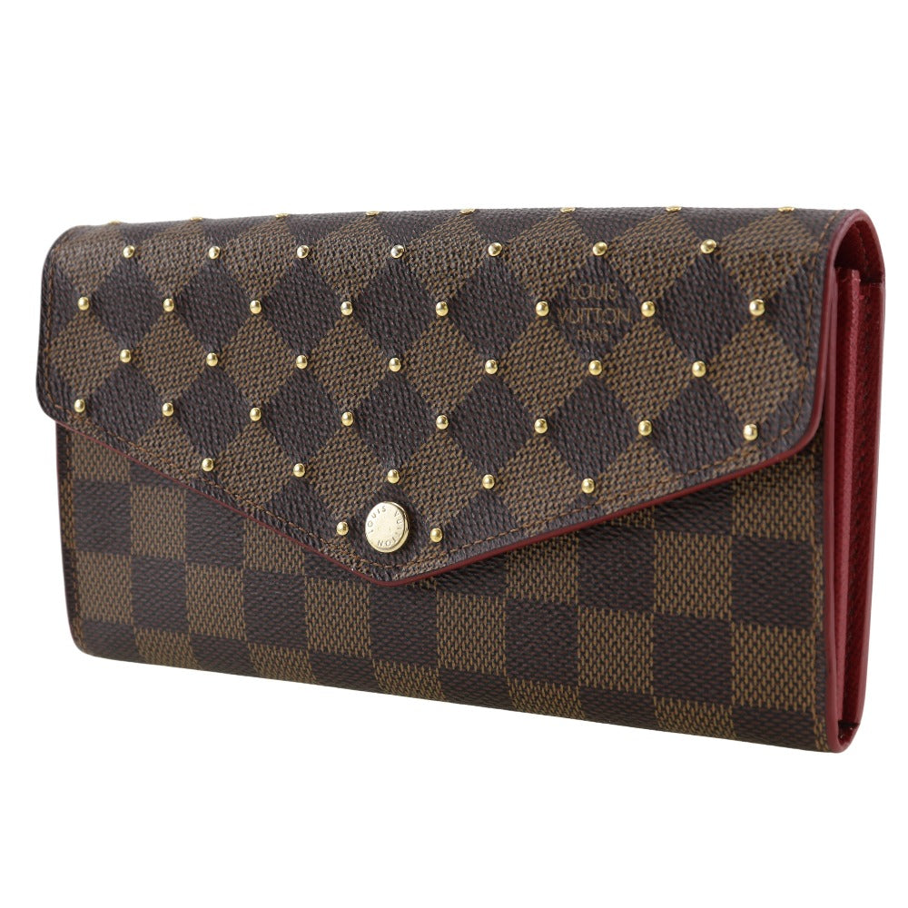 Louis Vuitton Louis Vuitton Damier Canvas Sarah Wallet Canvas Long Wallet MI3178 in Great Condition