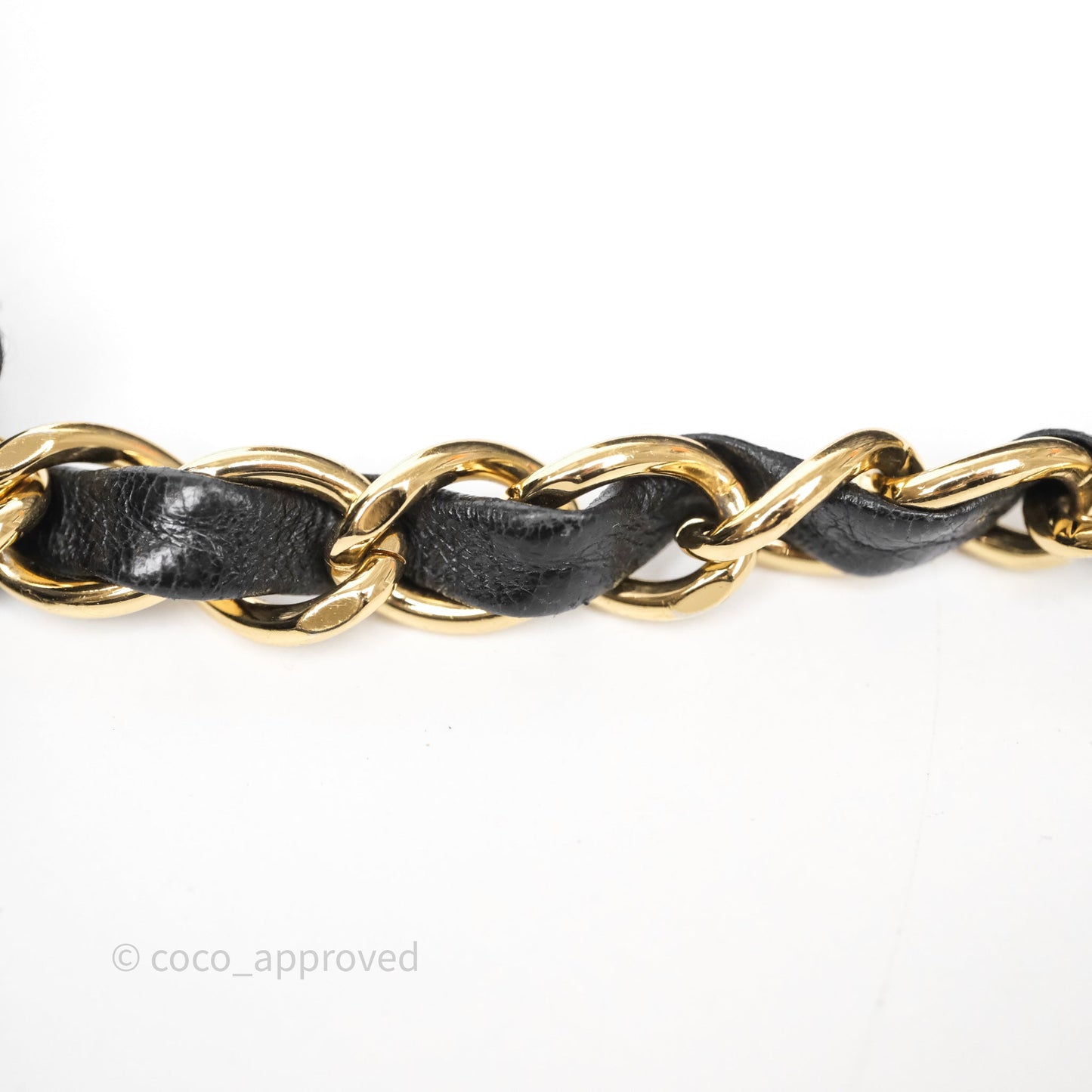 Chanel Classic M/L Medium Flap Quilted Black Lambskin Gold Hardware