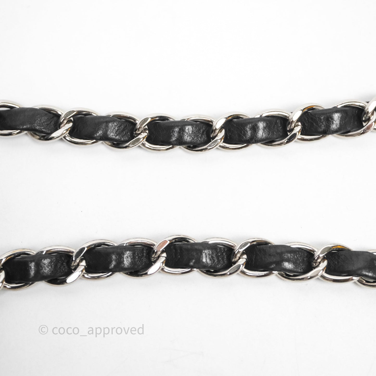 Chanel Small Embroidered Flap Bag Black Silver Hardware