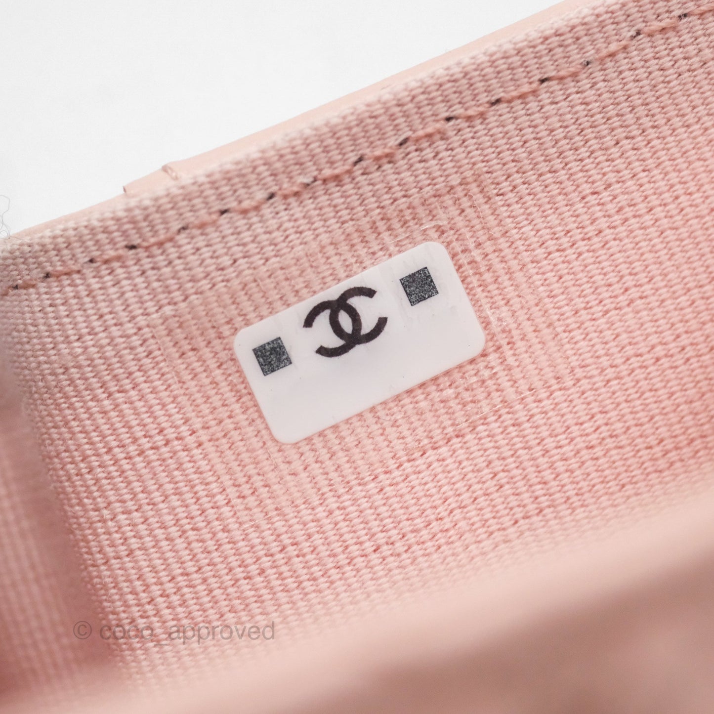 Chanel Quilted Small Classic Flap Trifold Wallet Pink Caviar Gold Hardware