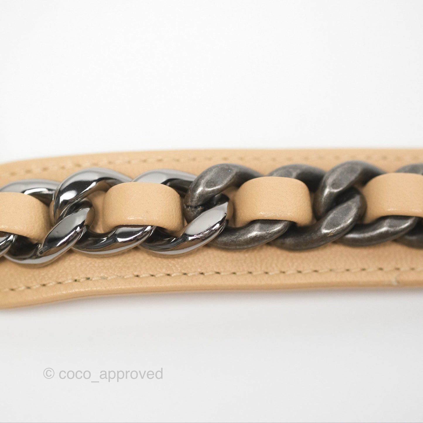 Chanel 19 Small Beige Mixed Hardware