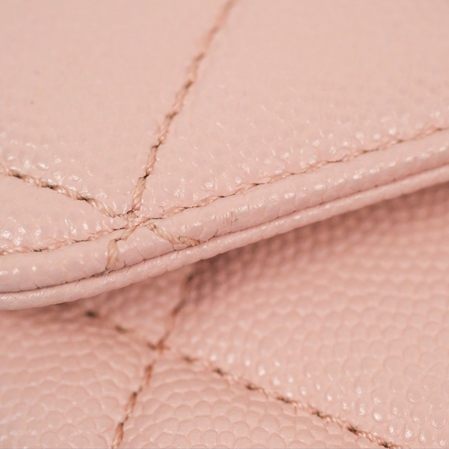 Chanel Carry Me Top Handle Flap Bag Pink Caviar Aged Gold Hardware 23S