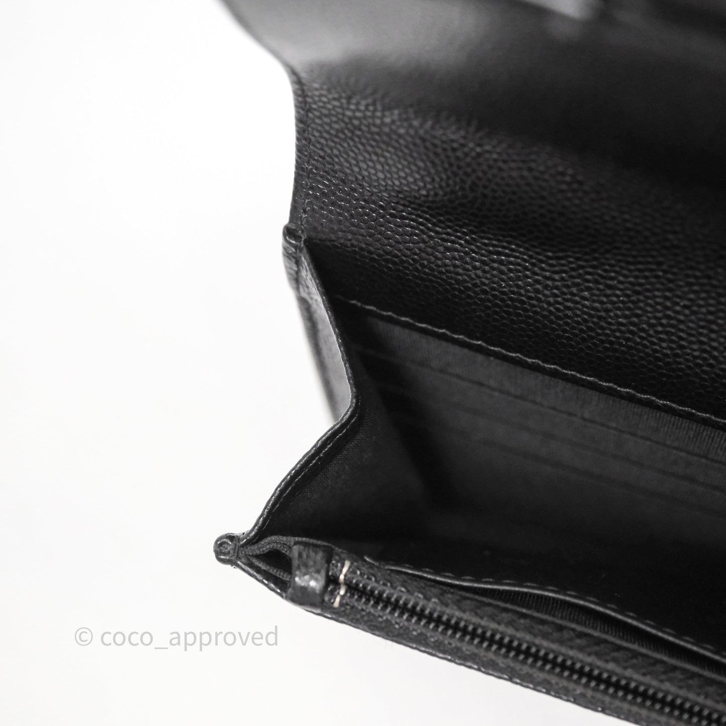Chanel Quilted So Black Wallet on Chain WOC Caviar Incognito Hardware
