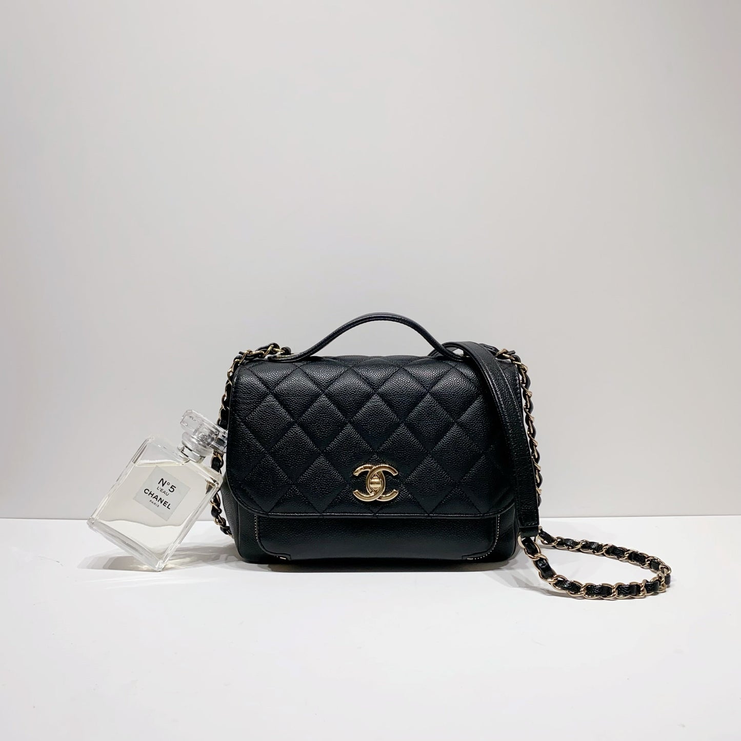 No.4128-Chanel Medium Business Affinity Flap Bag