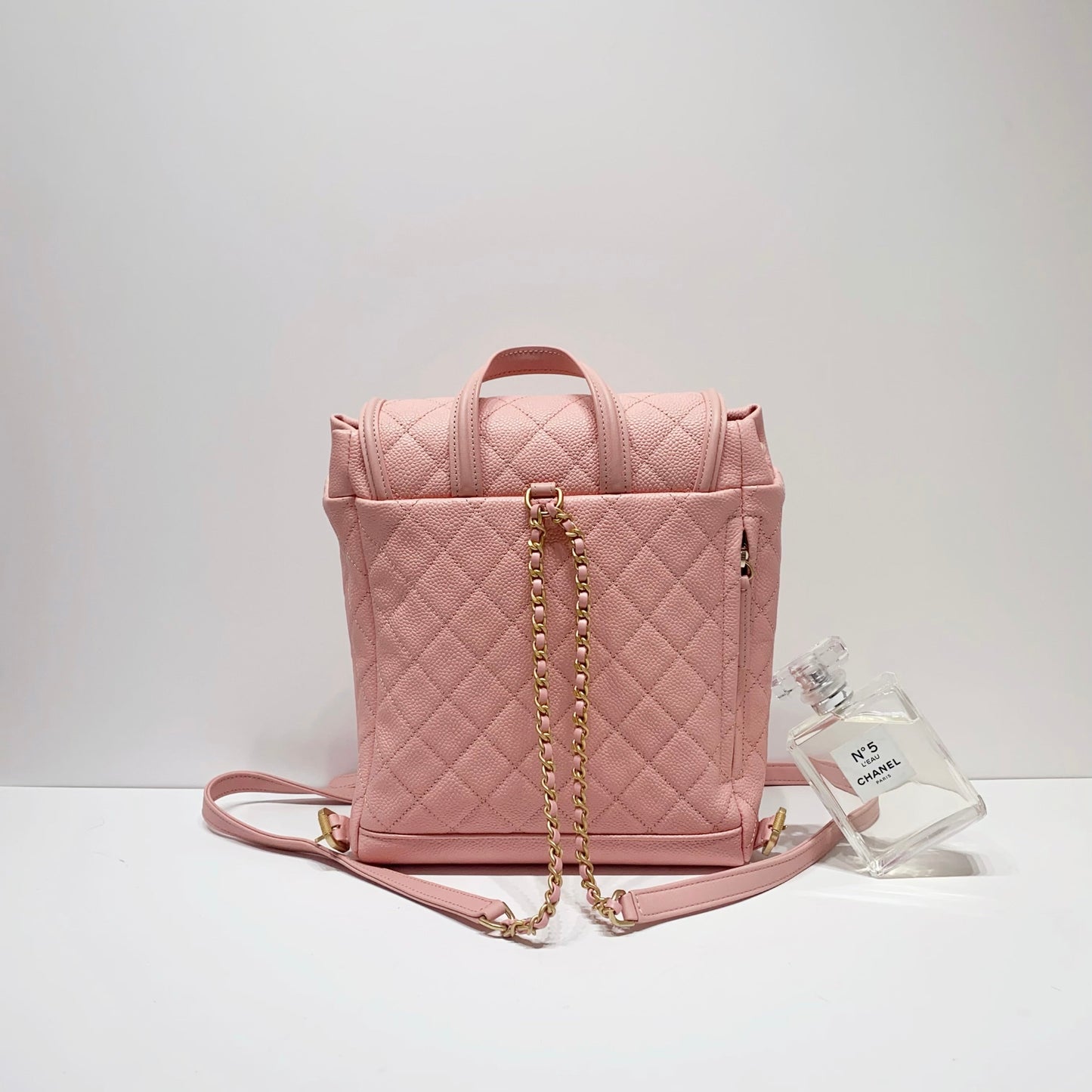 No.4131-Chanel Caviar CC Filigree Backpack (Unused / 未使用品)