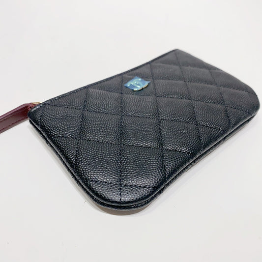 No.4130-Chanel Caviar Timeless Classic Mini O Case Pouch (Brand New / 全新貨品)