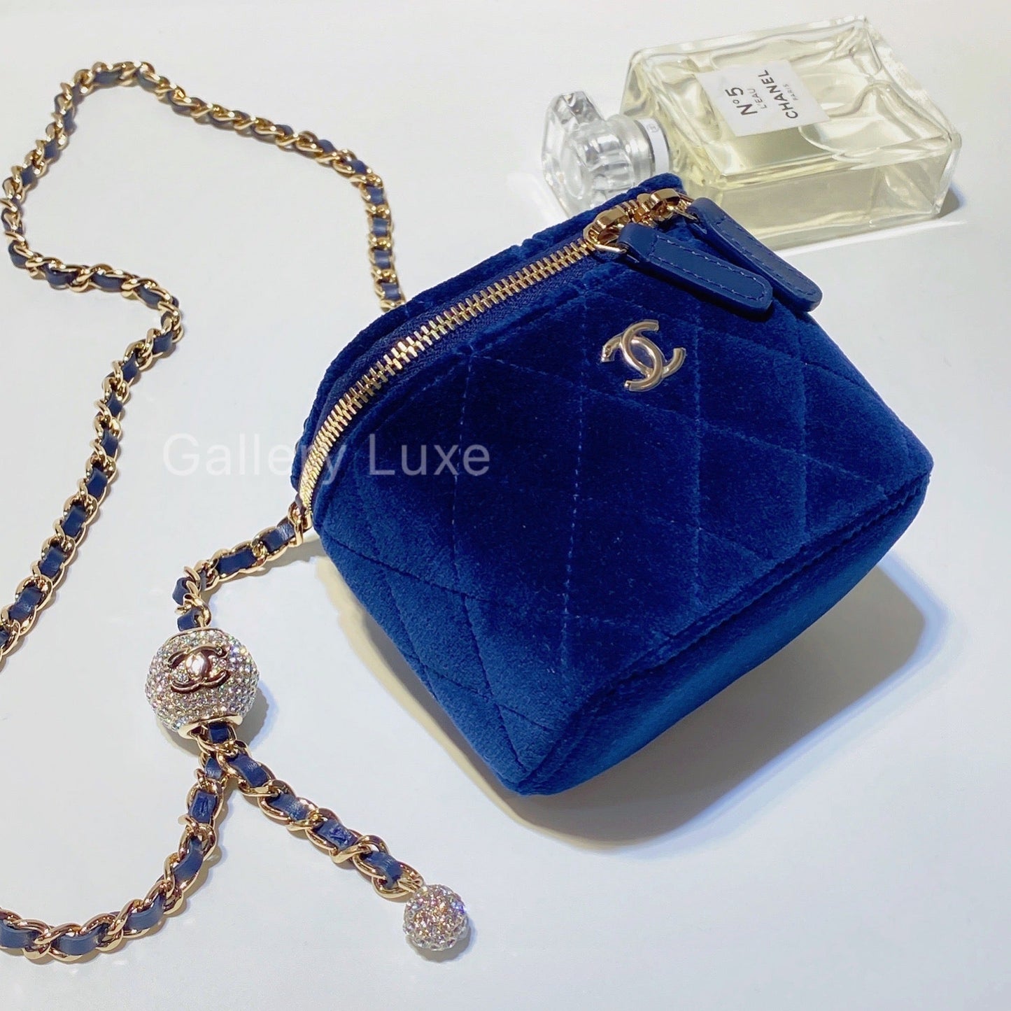No.2785-Chanel Pearl Crush Clutch With Chain (Brand New / 全新)