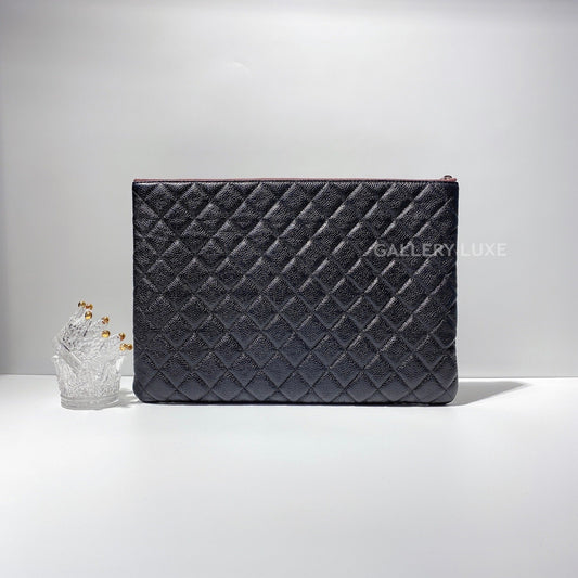 No.001477-Chanel Large O Case Clutch