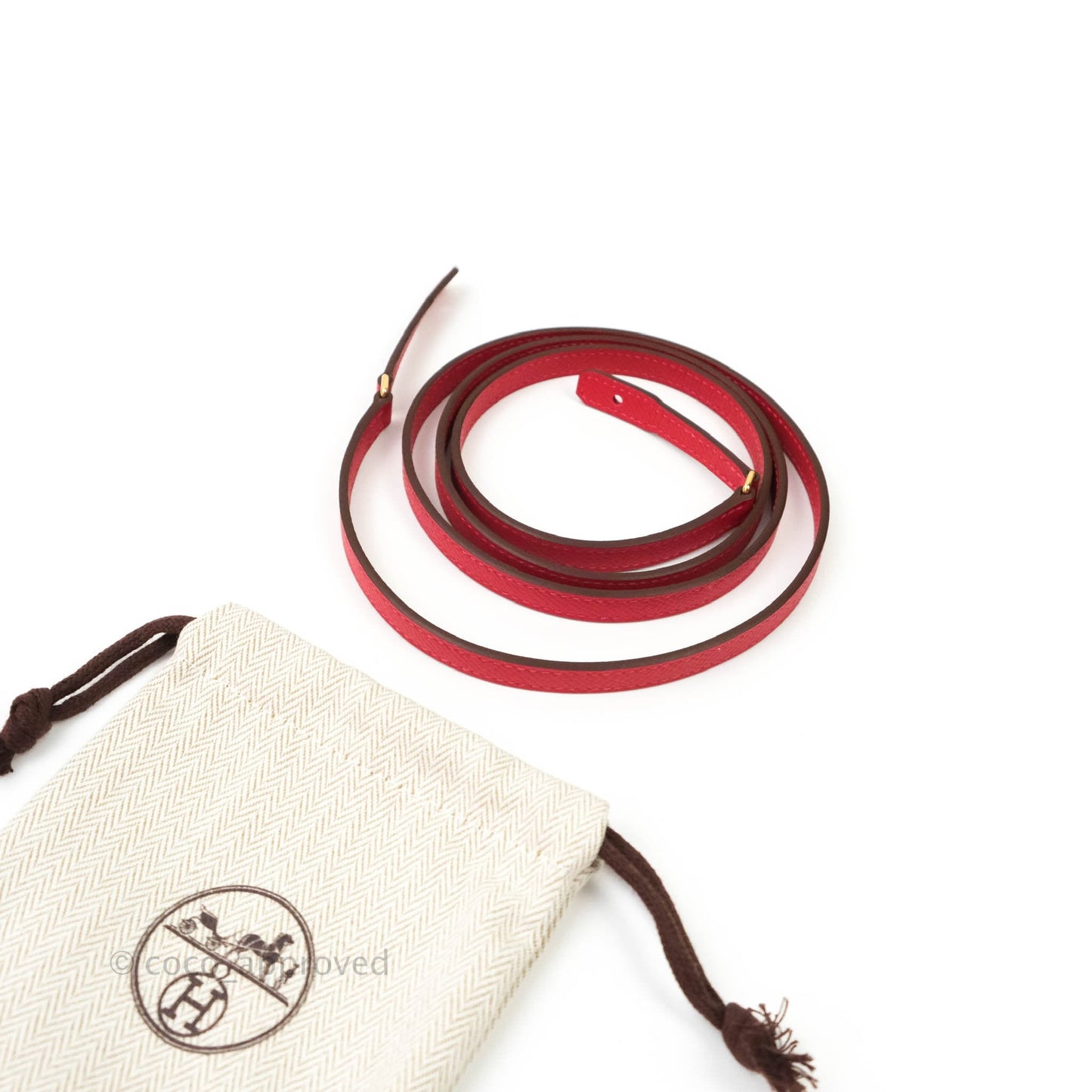Hermès Epsom Kelly To Go Wallet Red Gold Palladium Hardware
