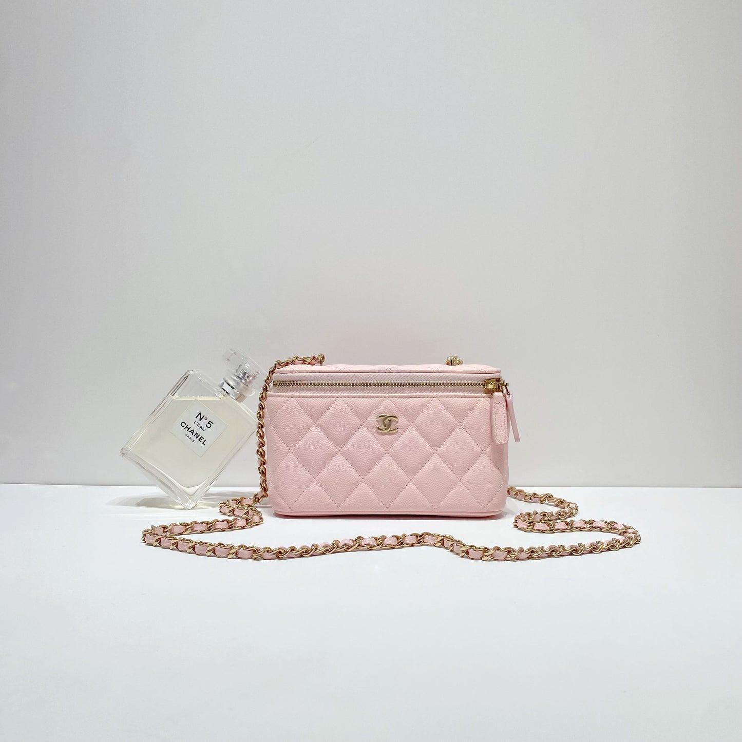 No.4248-Chanel Timeless Classic Vanity With Chain