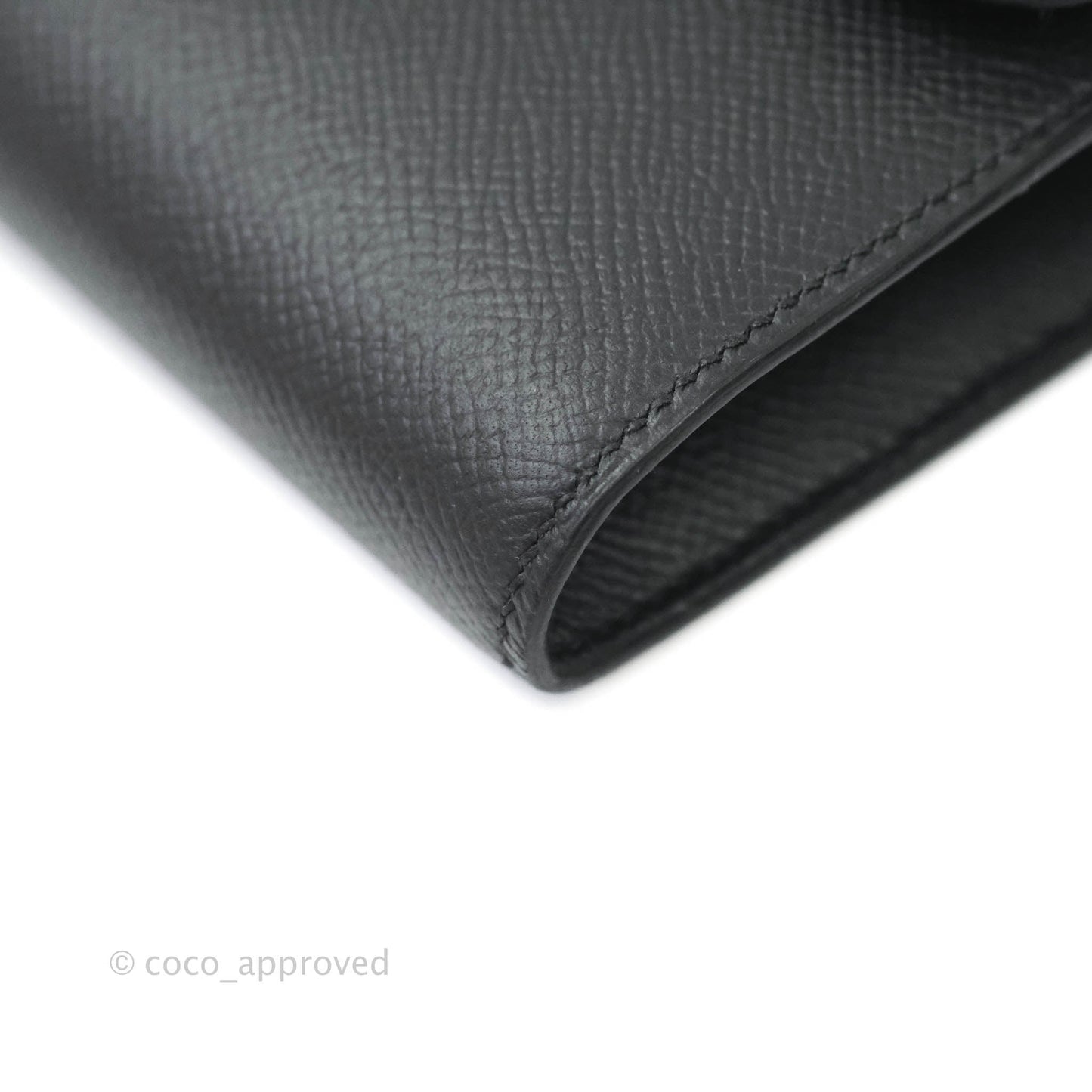 Hermès Constance Long To Go Wallet Black Epsom Gold Hardware