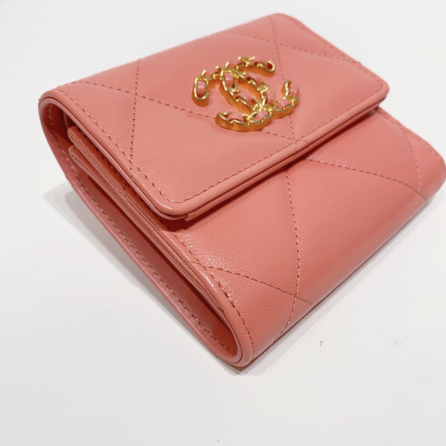 No.4148-Chanel 19 Small Wallet