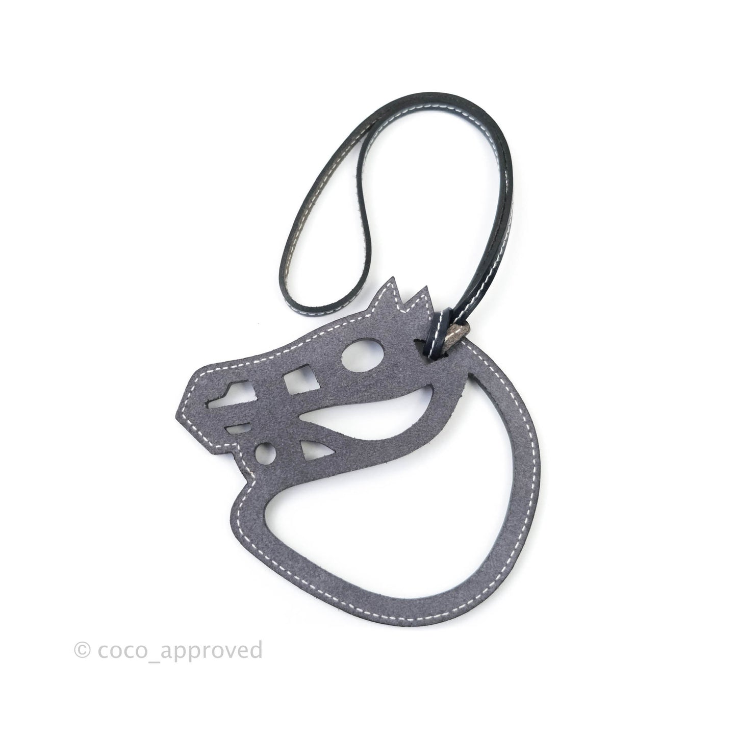 Hermès Paddock Cheval Noir Charm