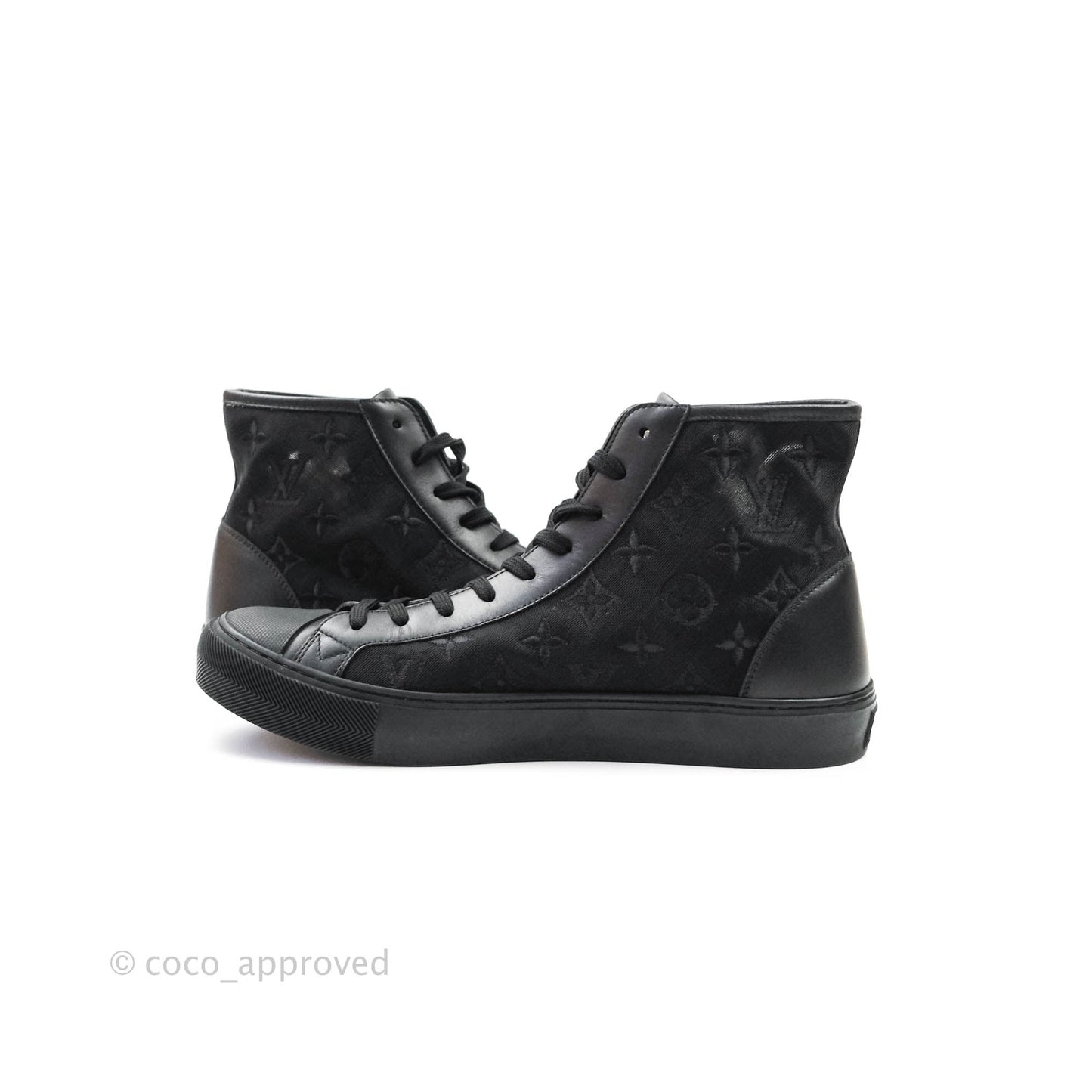 Louis Vuitton Stellar Boot Sneakers Black Size 42
