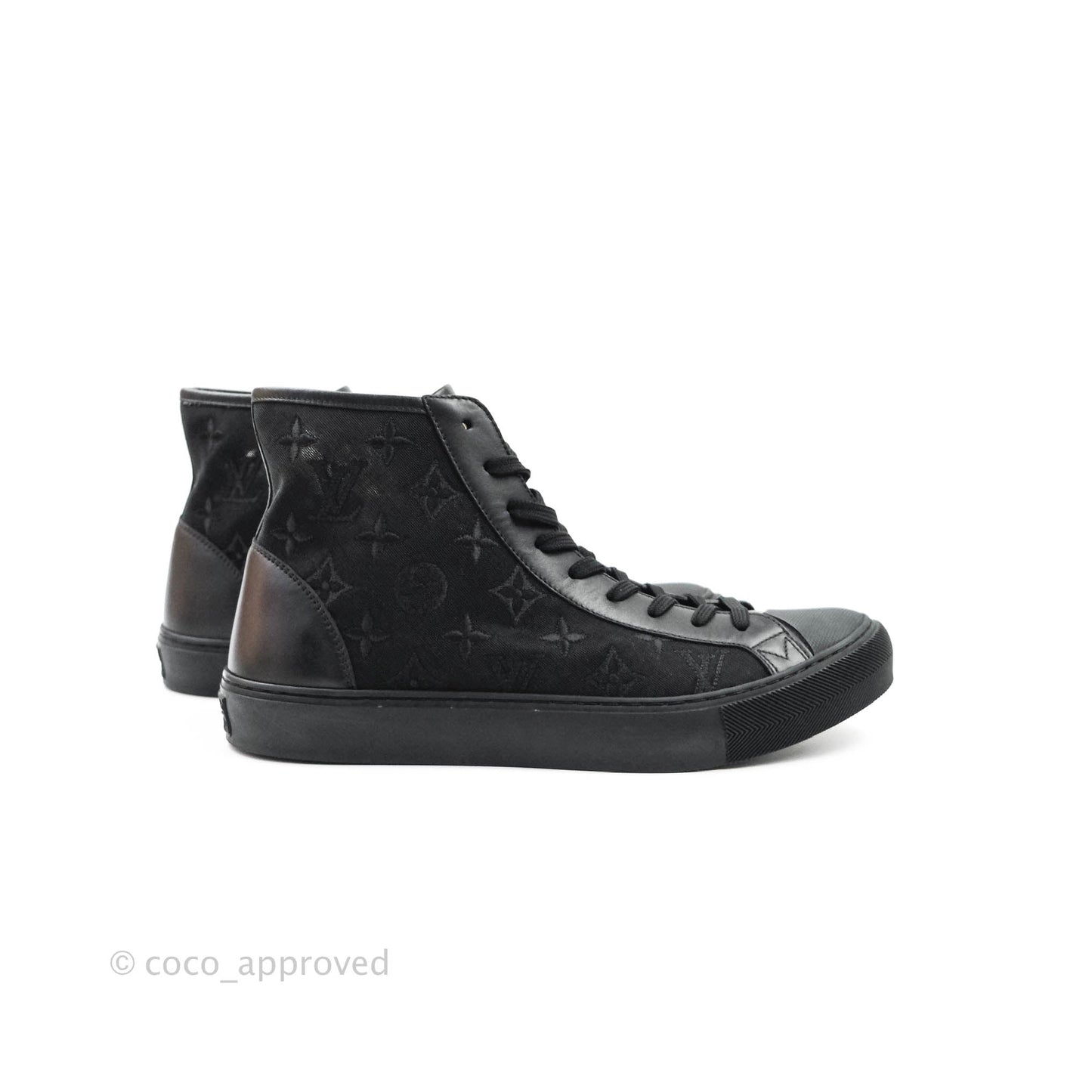 Louis Vuitton Stellar Boot Sneakers Black Size 42