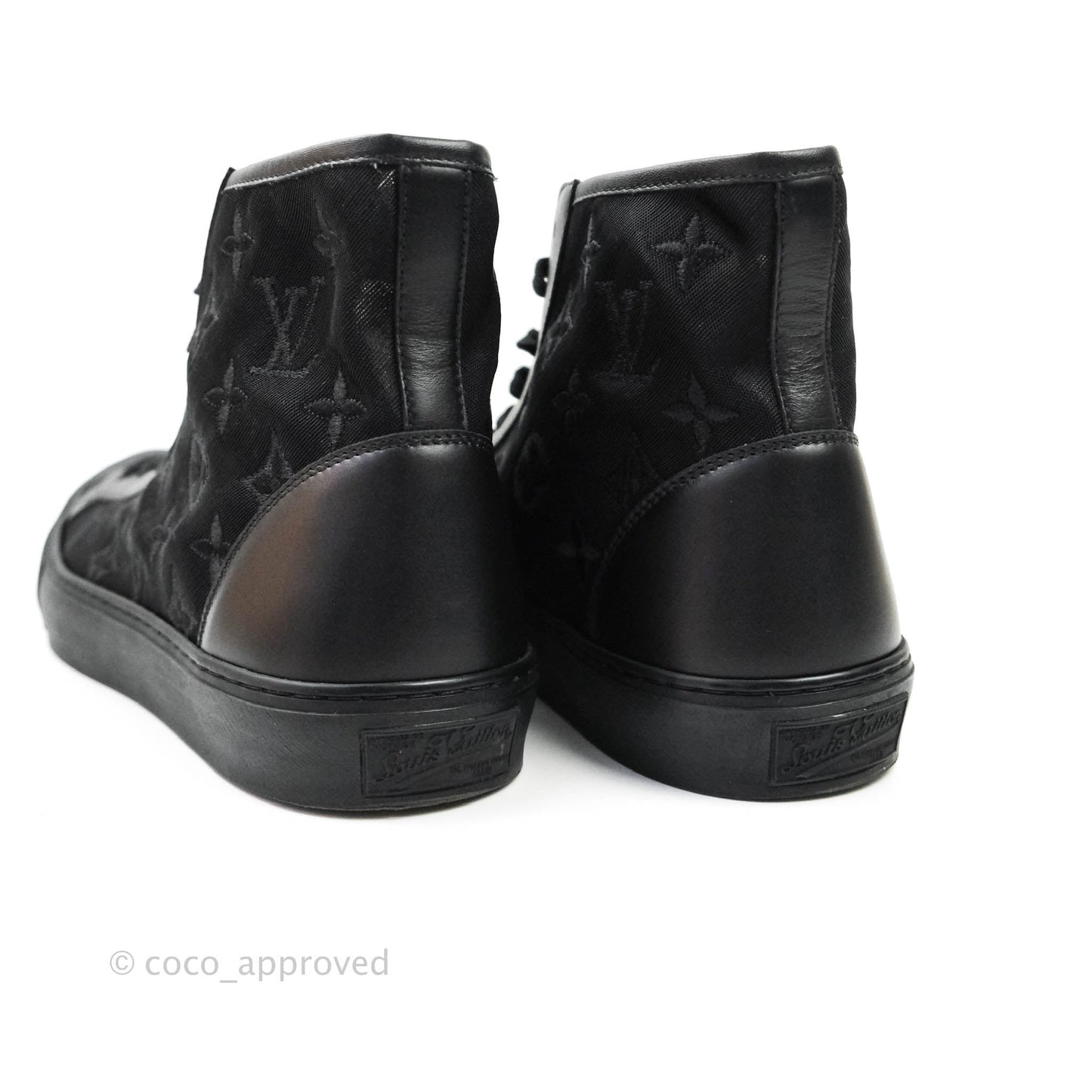 Louis Vuitton Stellar Boot Sneakers Black Size 42