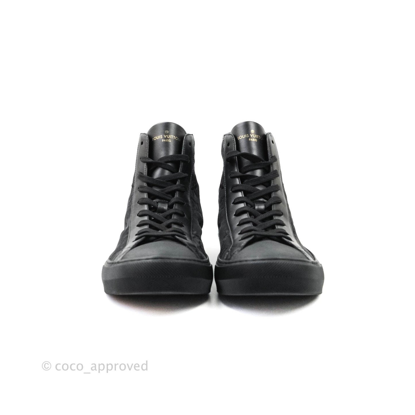 Louis Vuitton Stellar Boot Sneakers Black Size 42