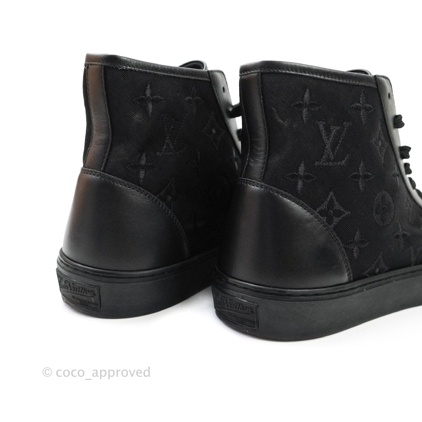 Louis Vuitton Stellar Boot Sneakers Black Size 42