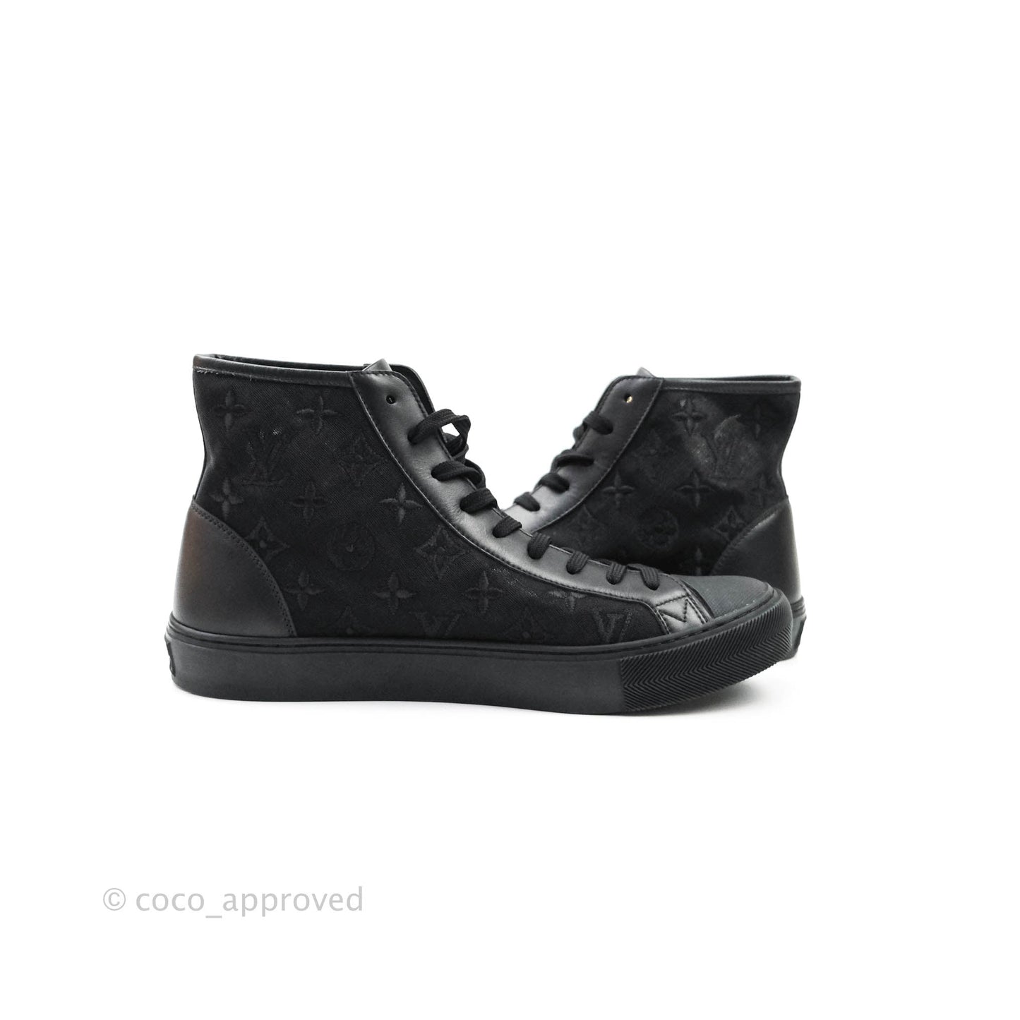 Louis Vuitton Stellar Boot Sneakers Black Size 42