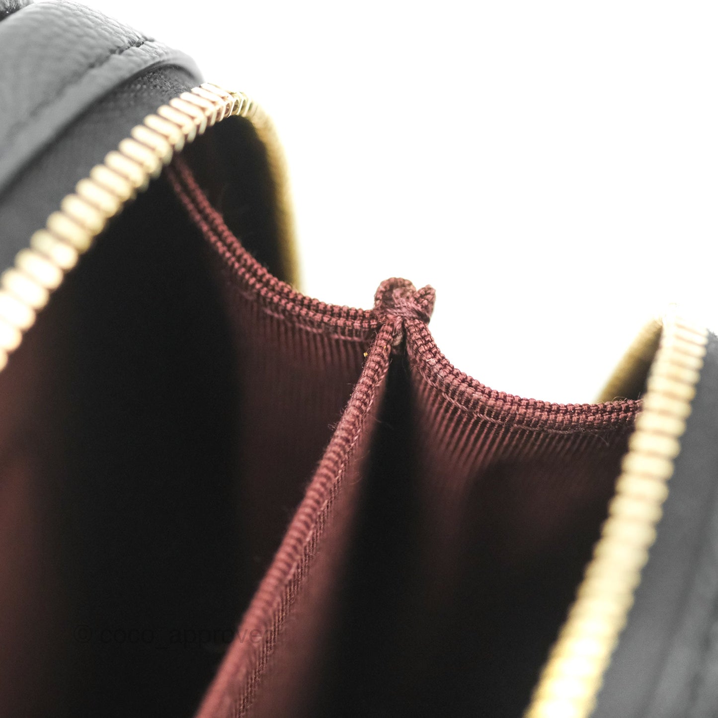 Chanel Quilted WOC Phone Holder Black Caviar Gold Hardware