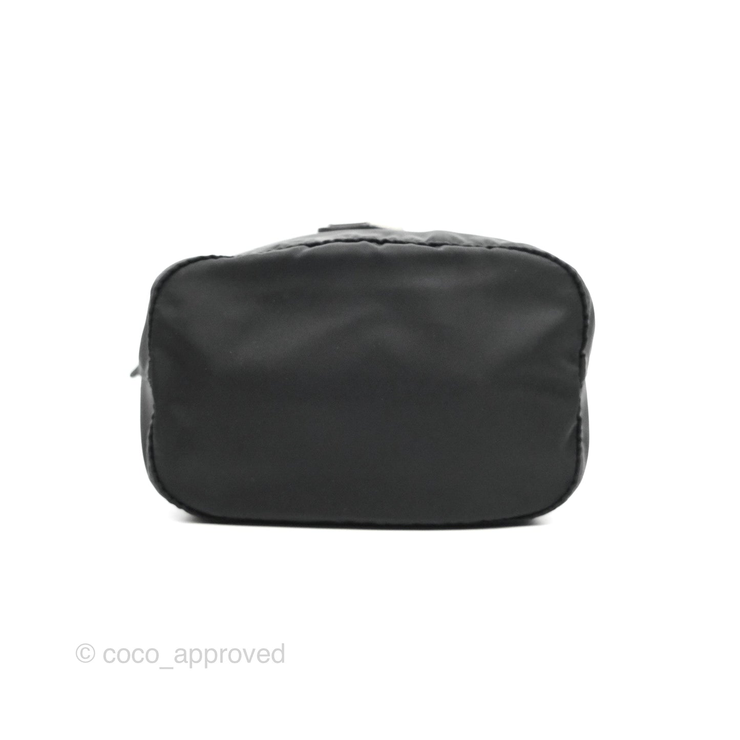 Prada Black Nylon Bucket Pouch Necessaire