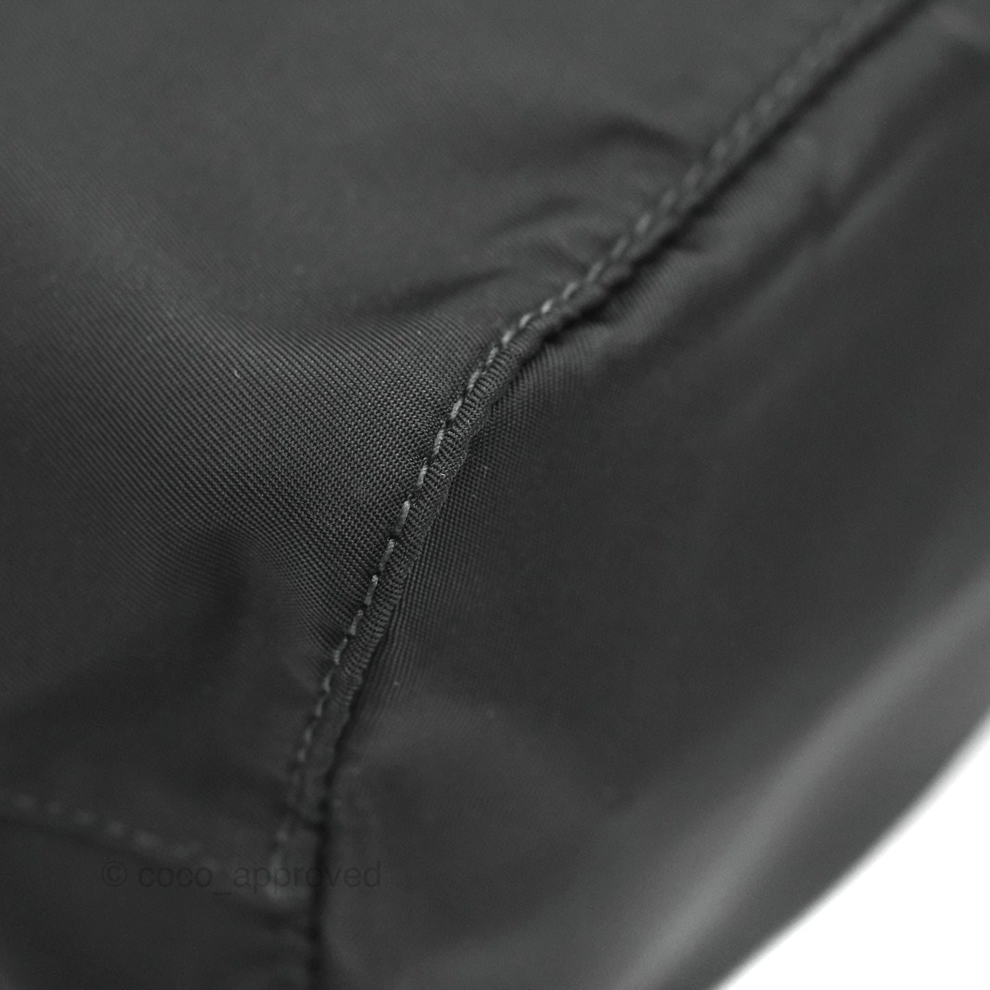 Prada Black Nylon Bucket Pouch Necessaire