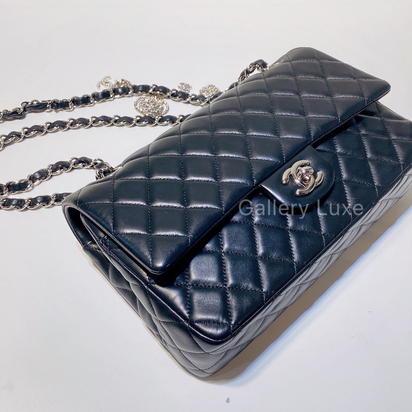 No.2907-Chanel Lambskin Valentine Flap Bag
