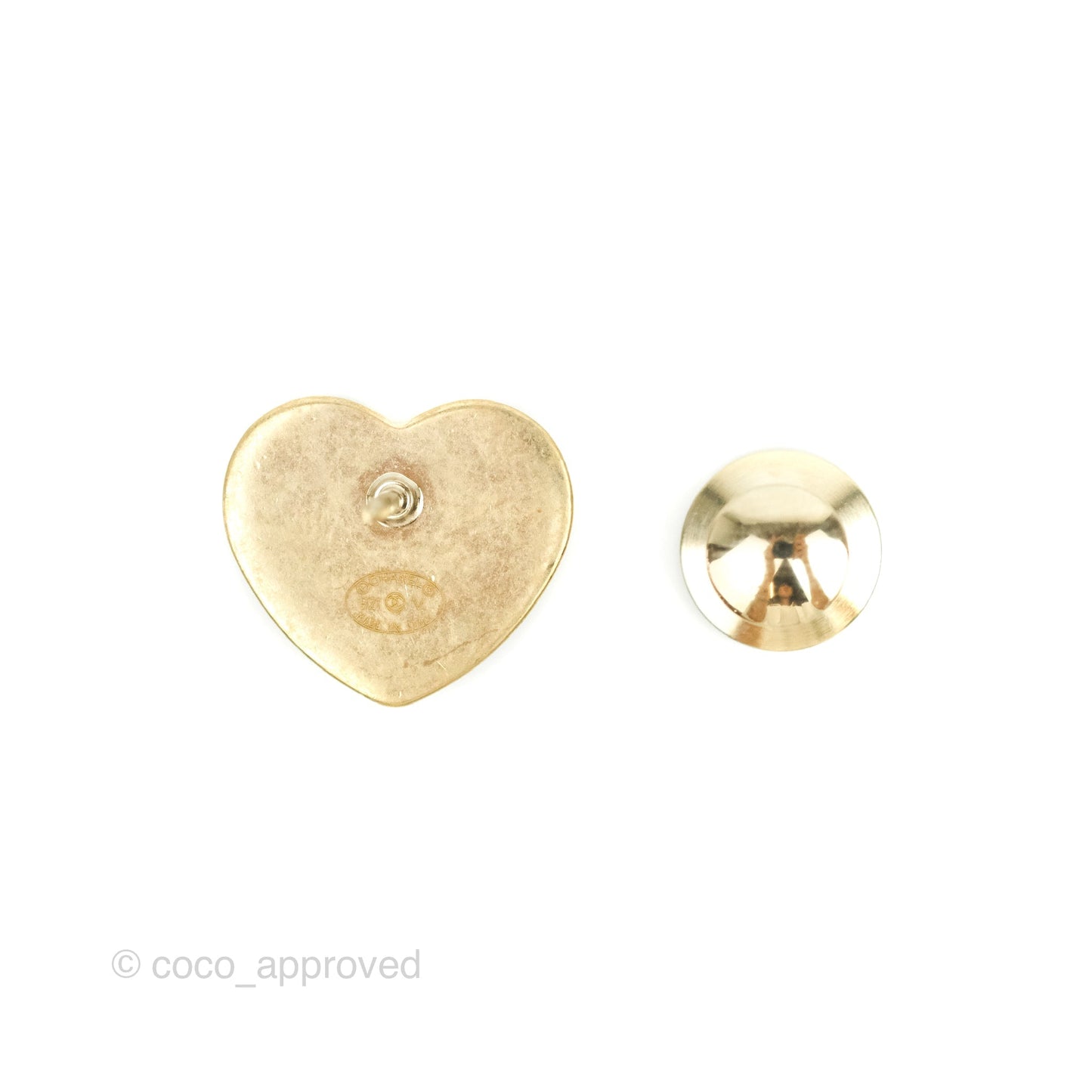 Chanel CC Brooch Set in 3 Gold Tone 21V