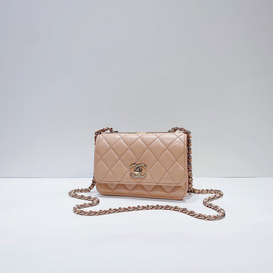 No.3630-Chanel Trendy CC Wallet On Chain
