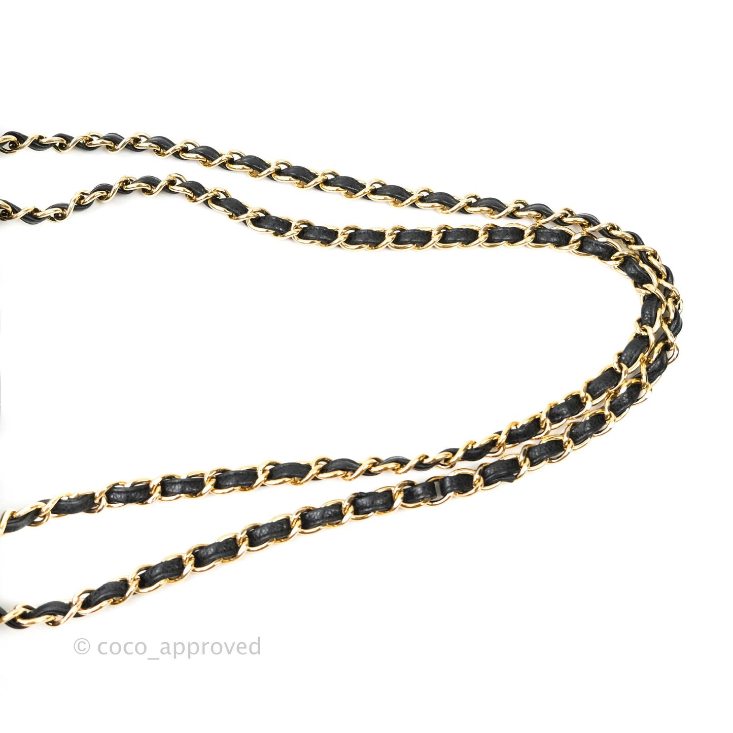 Chanel Jumbo Single Flap Black Caviar Gold Hardware⁣⁣