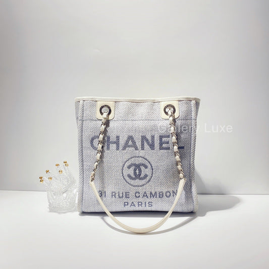 No.2498-Chanel Small Deauville Tote Bag