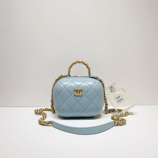 No.4169-Chanel Small Bubble Vanity Case<span class="Apple-converted-space">&nbsp;</span>