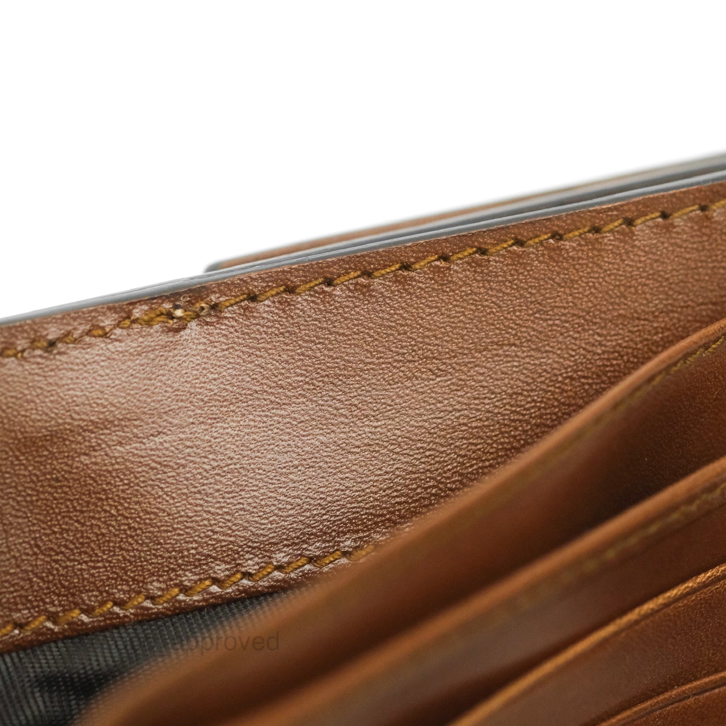 Gucci GG Monogram Brown Canvas Wallet
