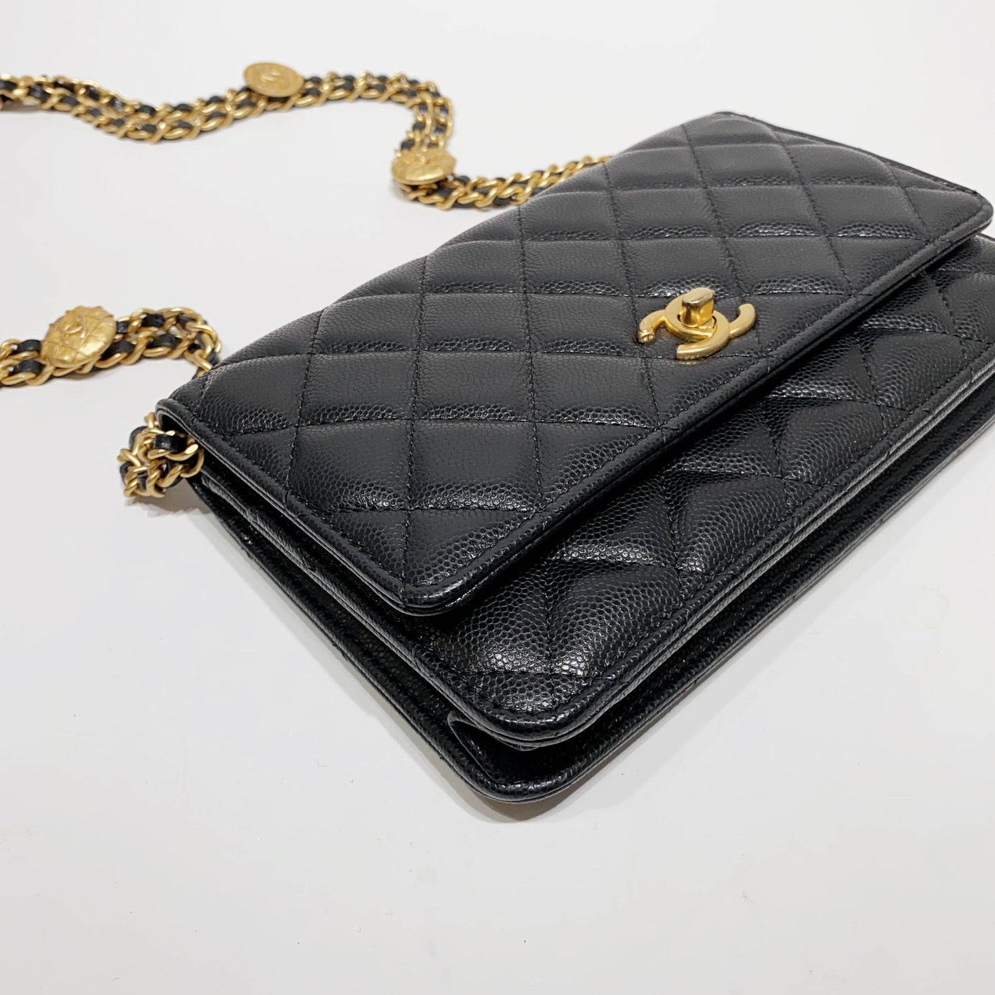 No.4172-Chanel Twist Your Button Wallet On Chain
