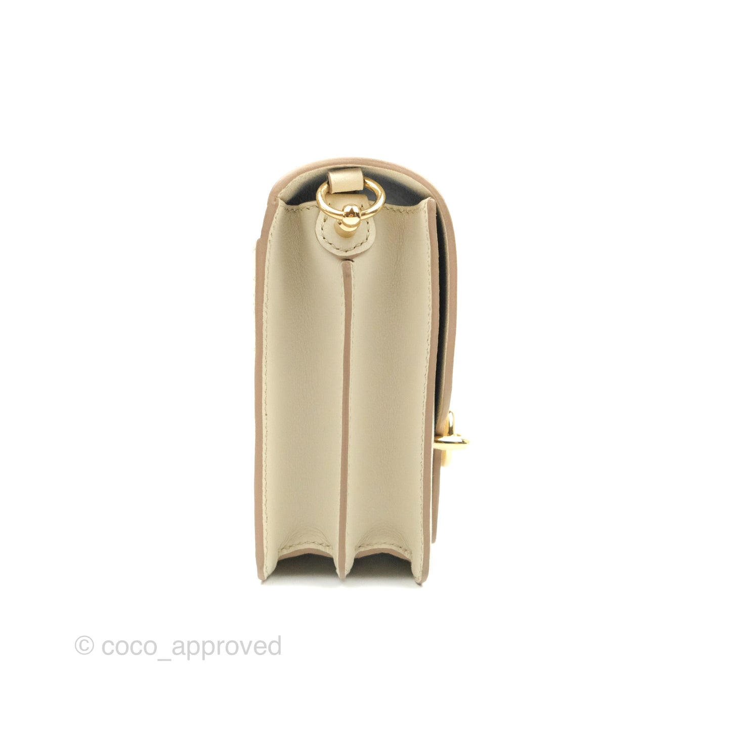 Hermès Roulis Mini 18 Beton Permabrass Hardware Evercolor