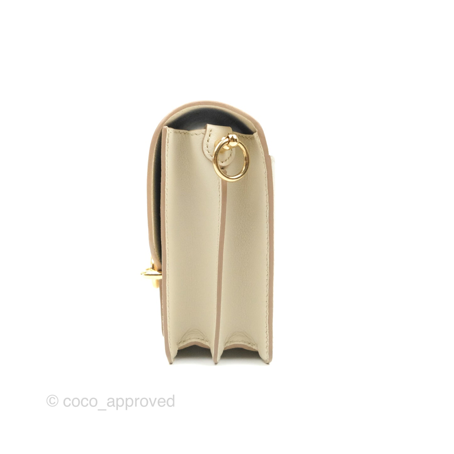 Hermès Roulis Mini 18 Beton Permabrass Hardware Evercolor