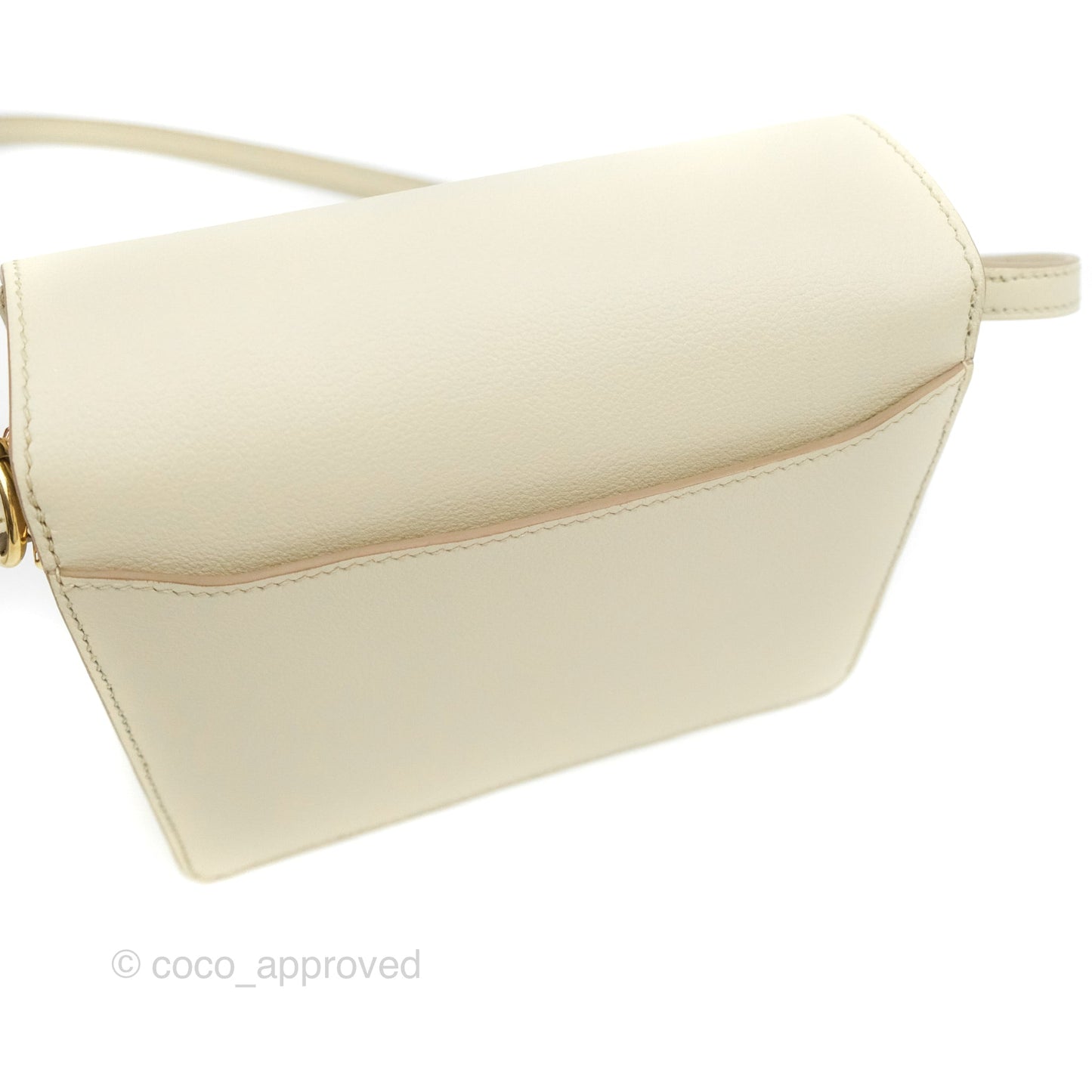 Hermès Roulis Mini 18 Beton Permabrass Hardware Evercolor
