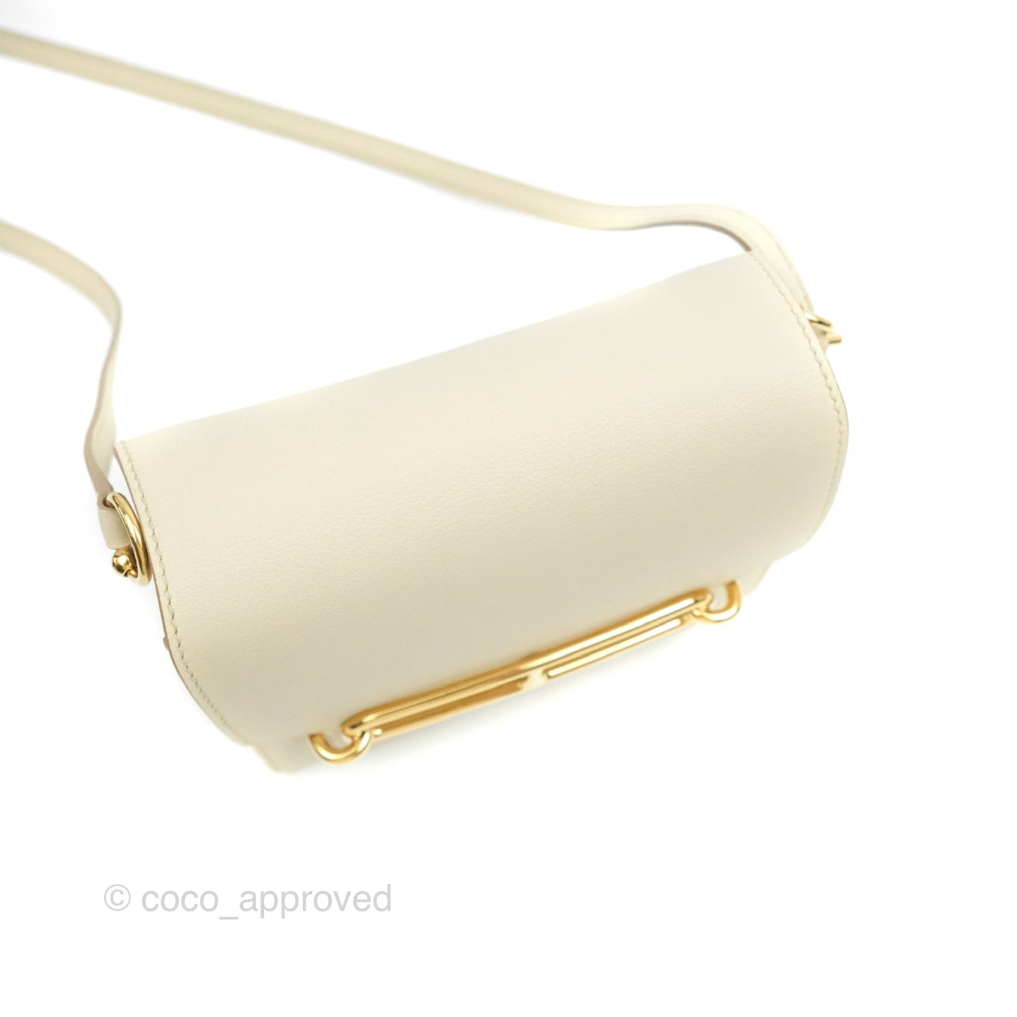 Hermès Roulis Mini 18 Beton Permabrass Hardware Evercolor